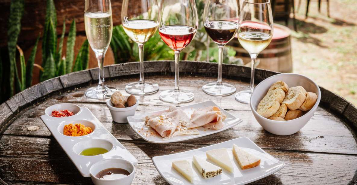 Tenerife: Wine Museum Ticket with Local Wines & Food Tasting - Casa del Vino: a Santa Cruz wine stop with Teide on the horizon