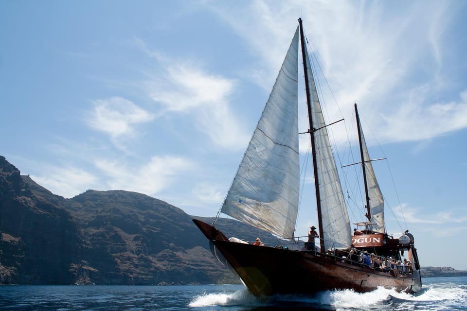 Tenerife:Respectful Whale Watching, Pirate Ship, & Swim - The Swimming Stop: Floats for Kids and a Simple Sea Dip