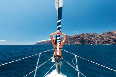 Whales & Dolphins watching in exclusive sailboat - The swim and snorkeling break: clear water, simple gear, real downtime